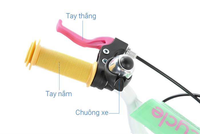 Xe Đạp Trẻ Em AVACycle Macaroon JY906-12 12 inch Màu Xanh dương nhạt