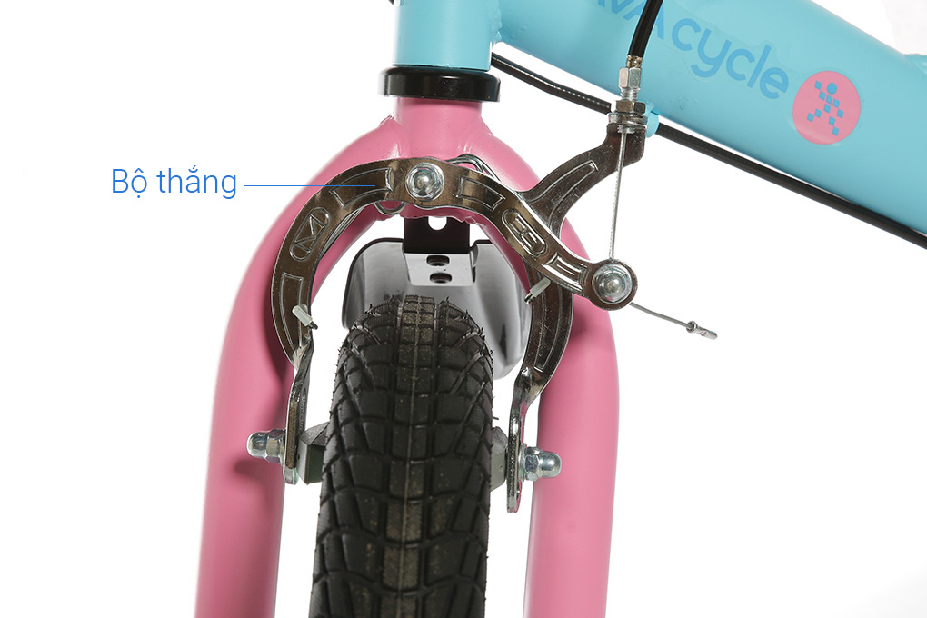 Xe Đạp Trẻ Em AVACycle Macaroon JY906-14 14 inch Màu Xanh dương nhạt