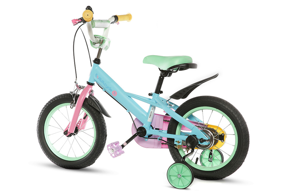 Xe Đạp Trẻ Em AVACycle Macaroon JY906-14 14 inch Màu Xanh dương nhạt