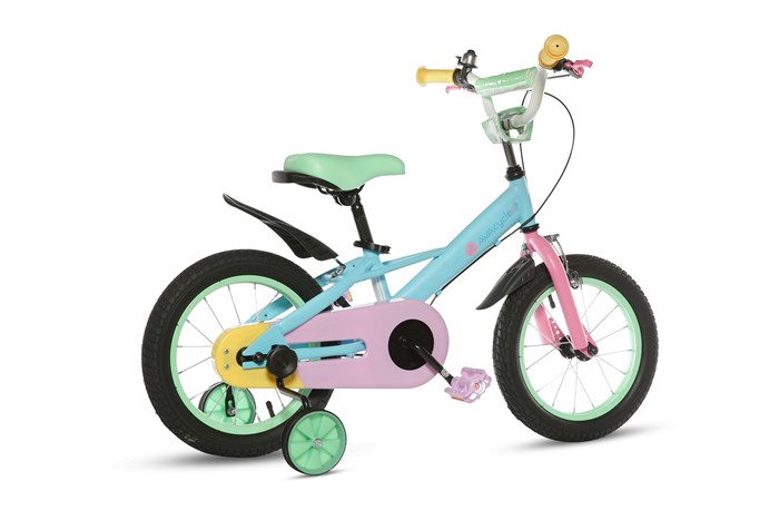 Xe Đạp Trẻ Em AVACycle Macaroon JY906-14 14 inch Màu Xanh dương nhạt