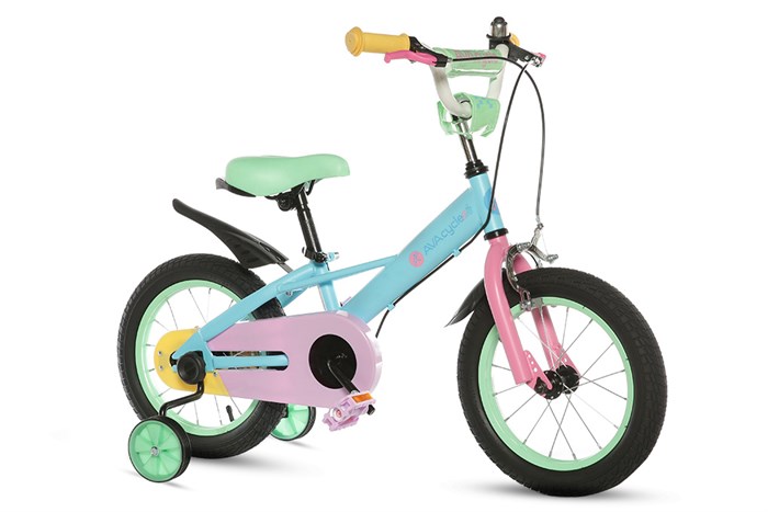 Xe Đạp Trẻ Em AVACycle Macaroon JY906-14 14 inch Màu Xanh dương nhạt