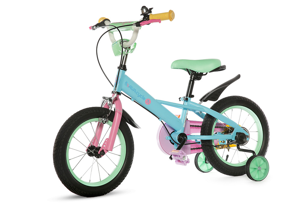Xe Đạp Trẻ Em AVACycle Macaroon JY906-14 14 inch Màu Xanh dương nhạt