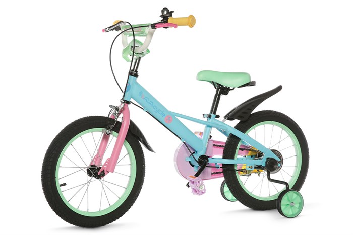 Xe Đạp Trẻ Em AVACycle Macaroon JY906-16 16 inch Màu Xanh dương nhạt