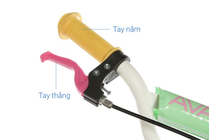 Xe Đạp Trẻ Em AVACycle Macaroon JY906-16 16 inch Màu Xanh dương nhạt