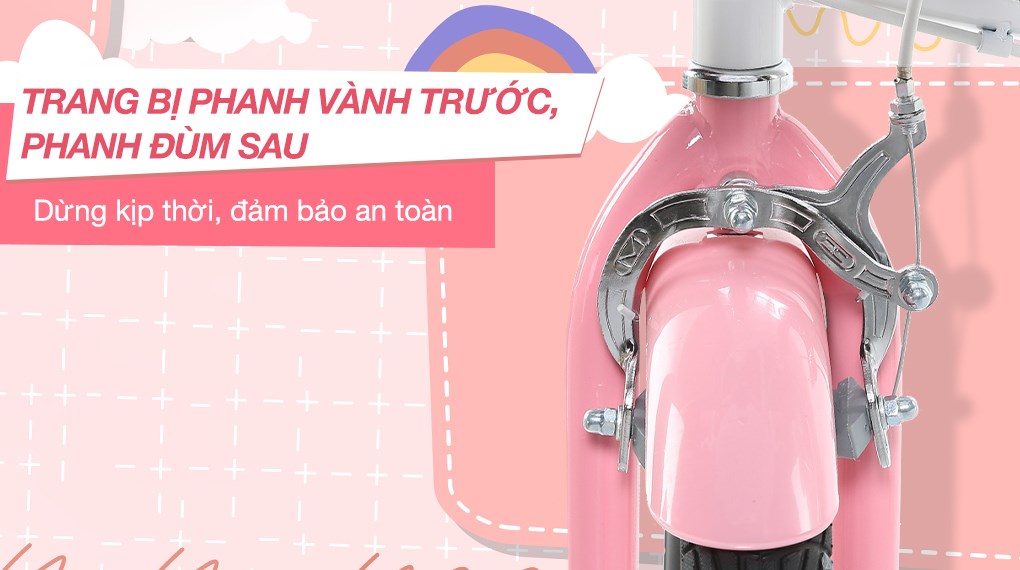 Xe Đạp Trẻ Em AVACycle Princess JK906-18 18 inch
