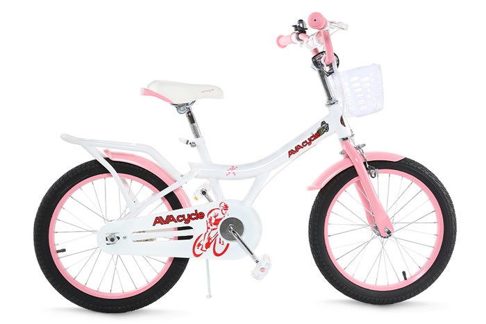 Xe Đạp Trẻ Em AVACycle Princess JK906-18 18 inch Màu Hồng