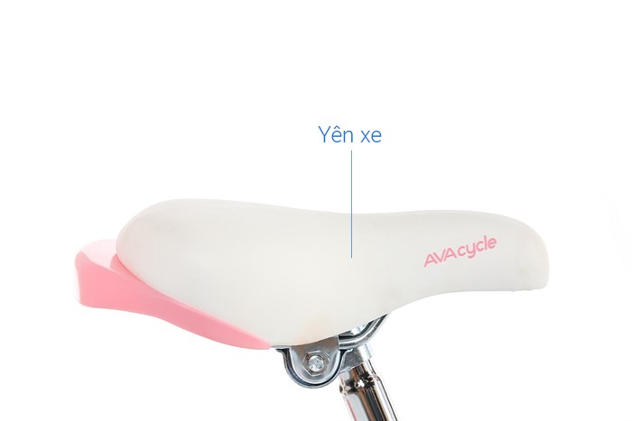 Xe Đạp Trẻ Em AVACycle Princess JK906-18 18 inch Màu Hồng