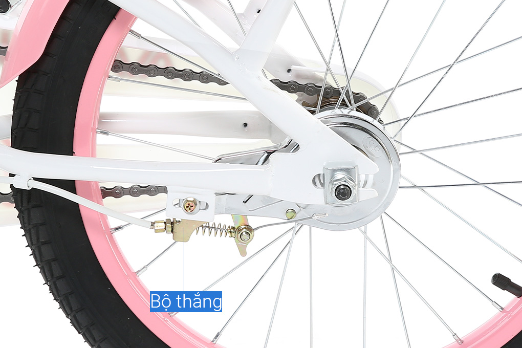 Xe Đạp Trẻ Em AVACycle Princess JK906-18 18 inch Màu Hồng