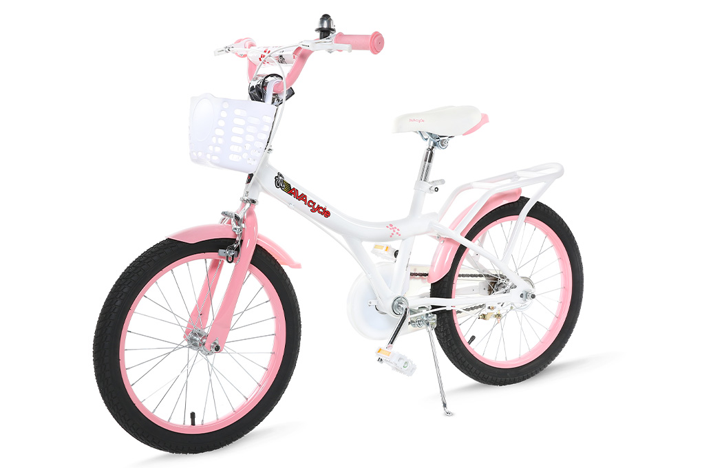 Xe Đạp Trẻ Em AVACycle Princess JK906-18 18 inch Màu Hồng