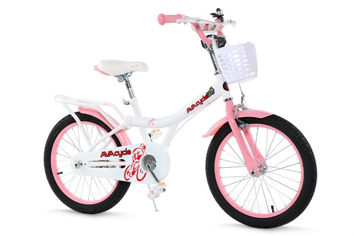 Xe Đạp Trẻ Em AVACycle Princess JK906-18 18 inch Màu Hồng