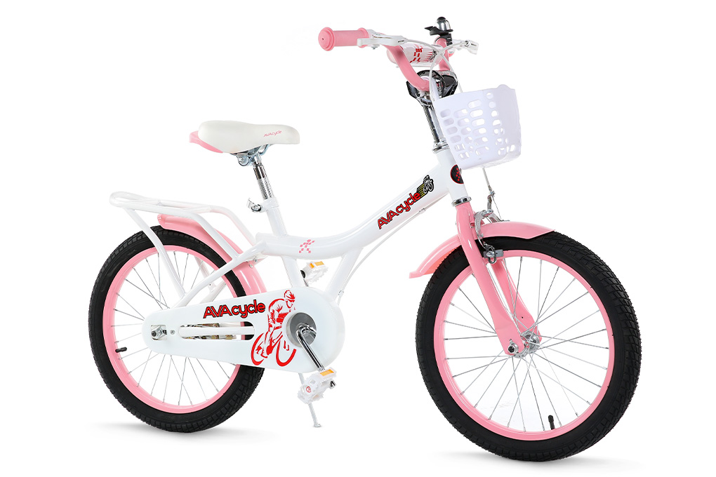 Xe Đạp Trẻ Em AVACycle Princess JK906-18 18 inch Màu Hồng