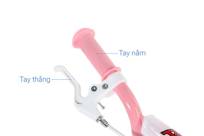 Xe Đạp Trẻ Em AVACycle Princess JK906-18 18 inch Màu Hồng