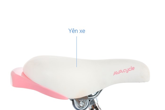 Xe Đạp Trẻ Em AVACycle Princess JY906-12 12 inch Màu Hồng