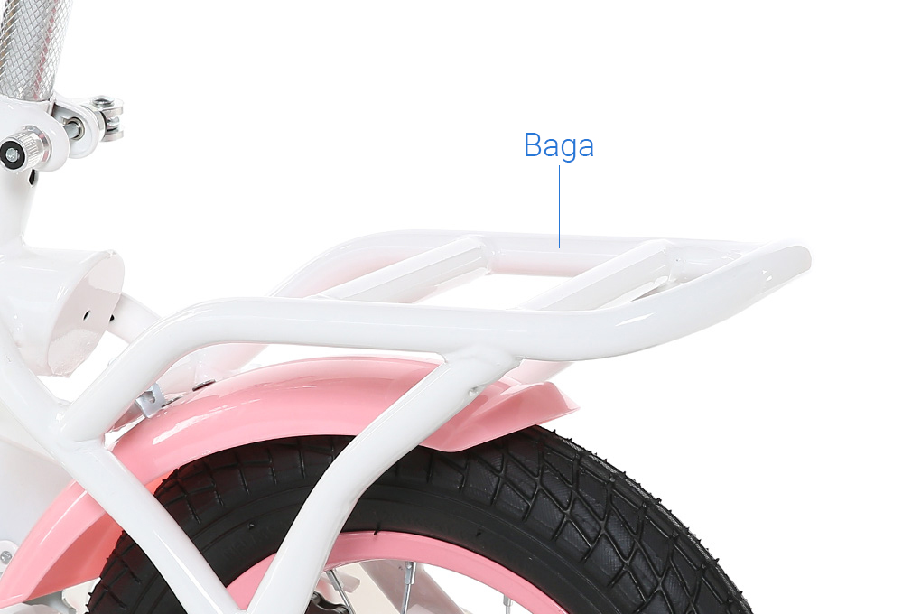 Xe Đạp Trẻ Em AVACycle Princess JY906-12 12 inch Màu Hồng