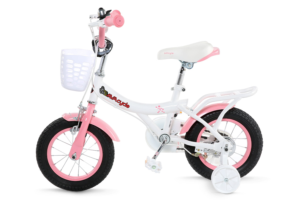 Xe Đạp Trẻ Em AVACycle Princess JY906-12 12 inch Màu Hồng