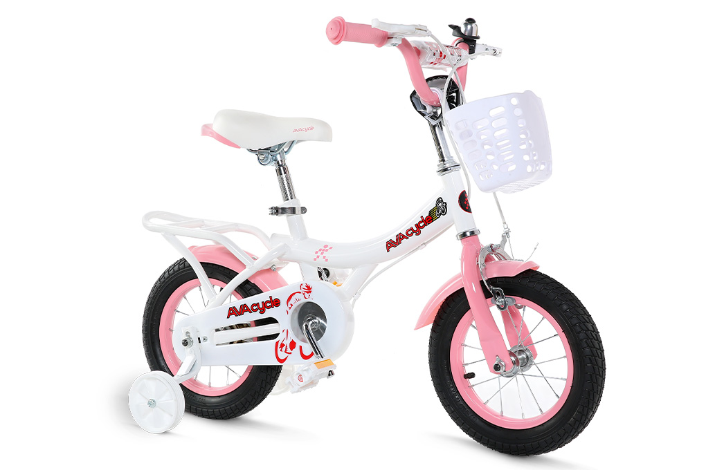 Xe Đạp Trẻ Em AVACycle Princess JY906-12 12 inch Màu Hồng