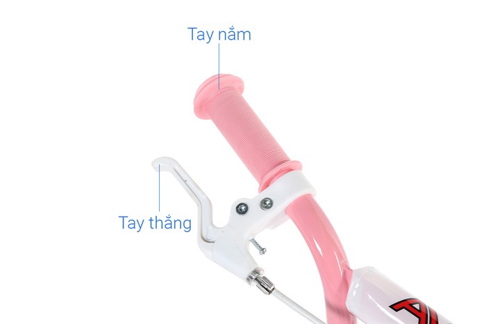 Xe Đạp Trẻ Em AVACycle Princess JY906-12 12 inch Màu Hồng