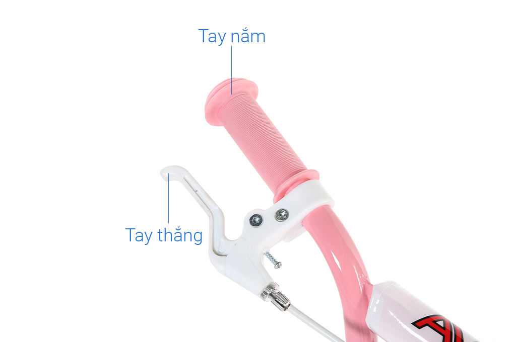 Xe Đạp Trẻ Em AVACycle Princess JY906-12 12 inch Màu Hồng