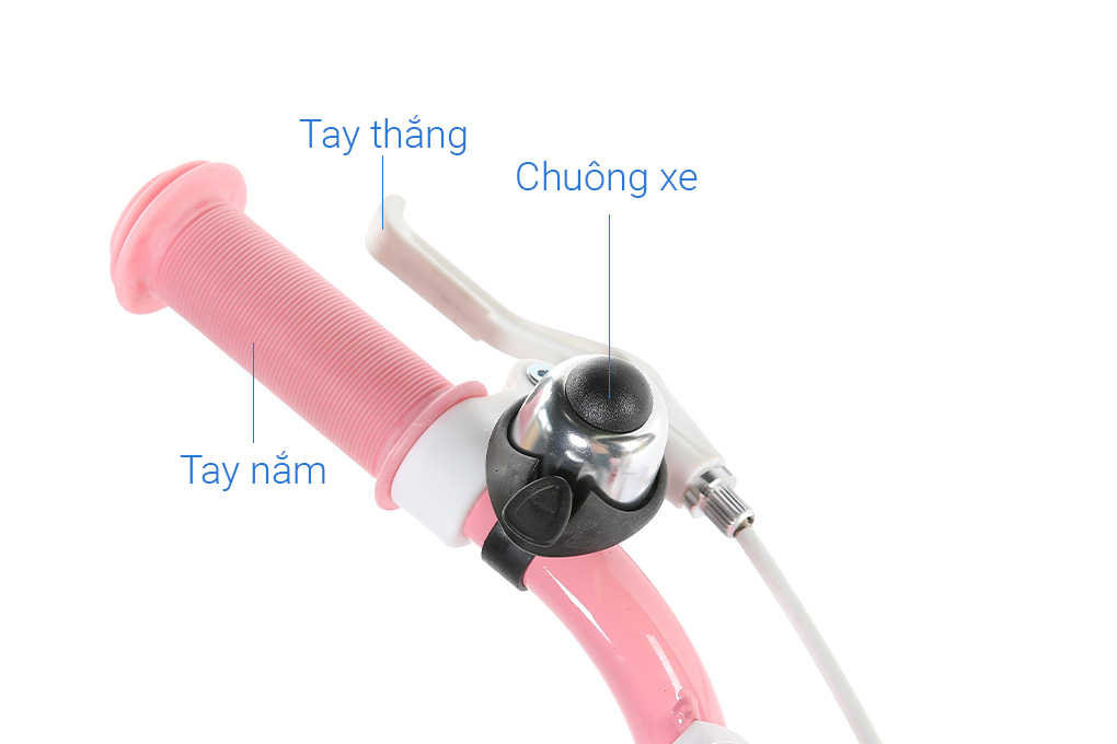Xe Đạp Trẻ Em AVACycle Princess JY906-12 12 inch Màu Hồng
