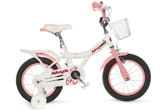 Xe Đạp Trẻ Em AVACycle Princess JY906-14 14 inch Màu Hồng