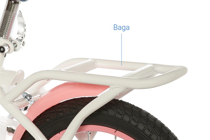 Xe Đạp Trẻ Em AVACycle Princess JY906-14 14 inch Màu Hồng