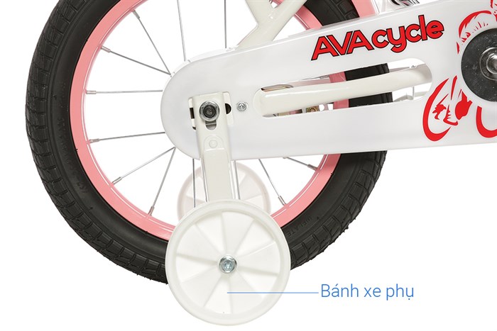 Xe Đạp Trẻ Em AVACycle Princess JY906-14 14 inch Màu Hồng
