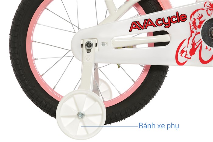 Xe Đạp Trẻ Em AVACycle Princess JY906-16 16 inch Màu Hồng