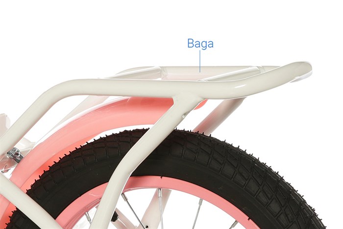 Xe Đạp Trẻ Em AVACycle Princess JY906-16 16 inch Màu Hồng