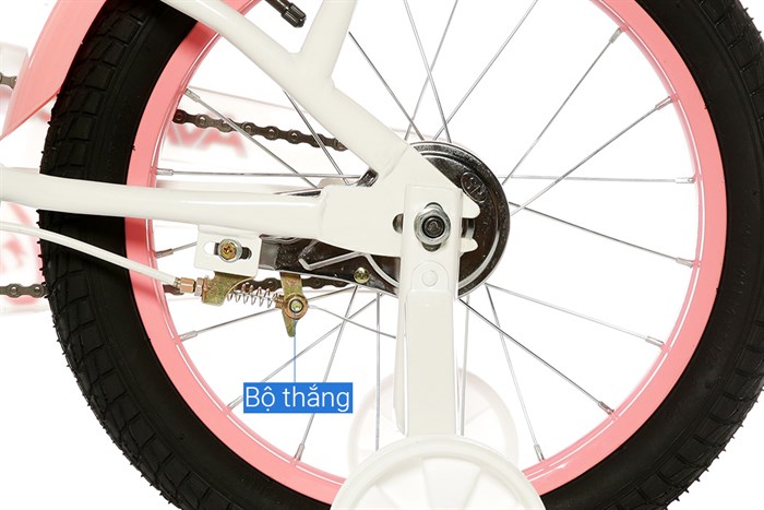Xe Đạp Trẻ Em AVACycle Princess JY906-16 16 inch Màu Hồng