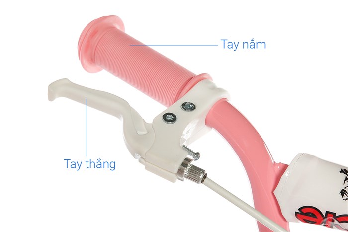 Xe Đạp Trẻ Em AVACycle Princess JY906-16 16 inch Màu Hồng