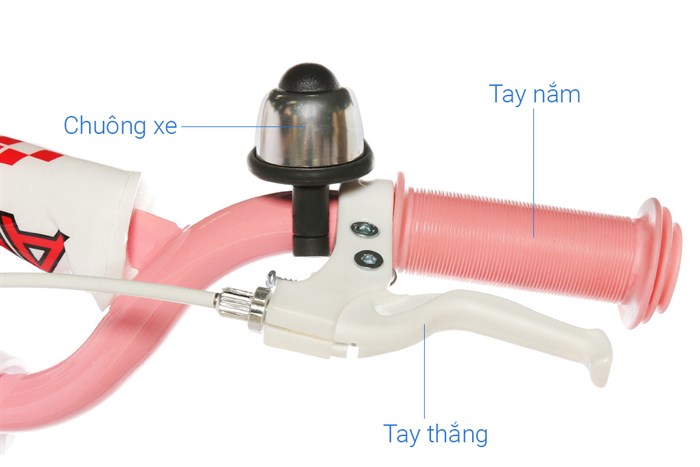 Xe Đạp Trẻ Em AVACycle Princess JY906-16 16 inch Màu Hồng