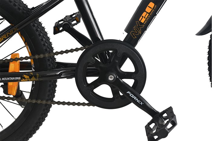 Xe Đạp Trẻ Em Fornix NX20 20 inch Màu Đen - Cam
