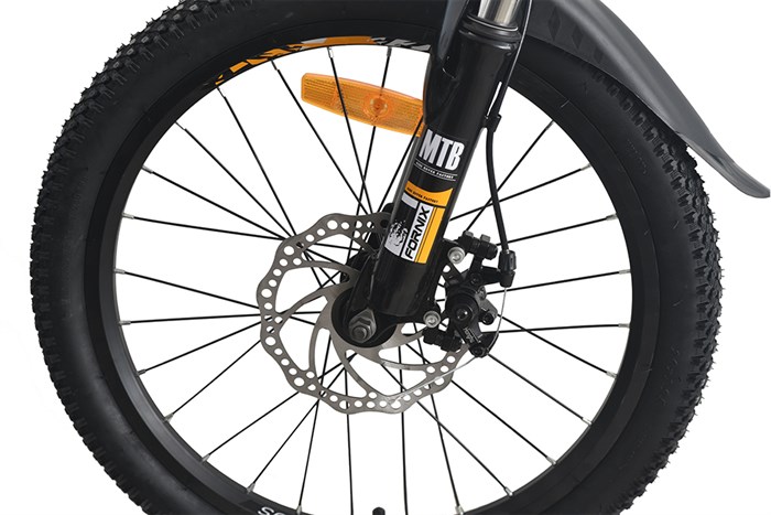 Xe Đạp Trẻ Em Fornix NX20 20 inch Màu Đen - Cam
