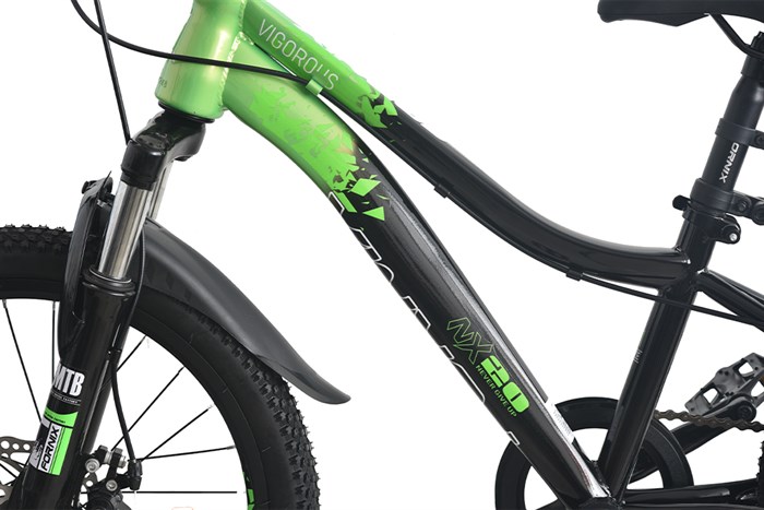 Xe Đạp Trẻ Em Fornix NX20 20 inch Màu Đen - Xanh lá