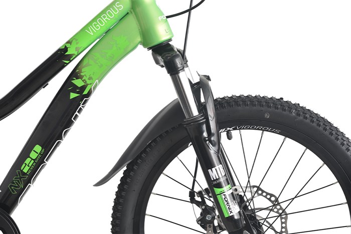 Xe Đạp Trẻ Em Fornix NX20 20 inch Màu Đen - Xanh lá