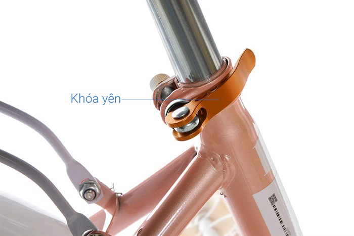 Xe Đạp Trẻ Em Nữ AVACycle Babe Rabbit 18 inch Màu Cam