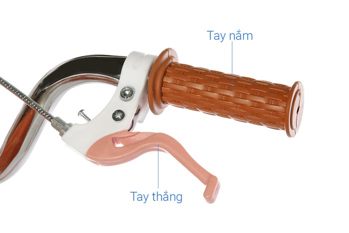 Xe Đạp Trẻ Em Nữ AVACycle Babe Rabbit 18 inch Màu Cam