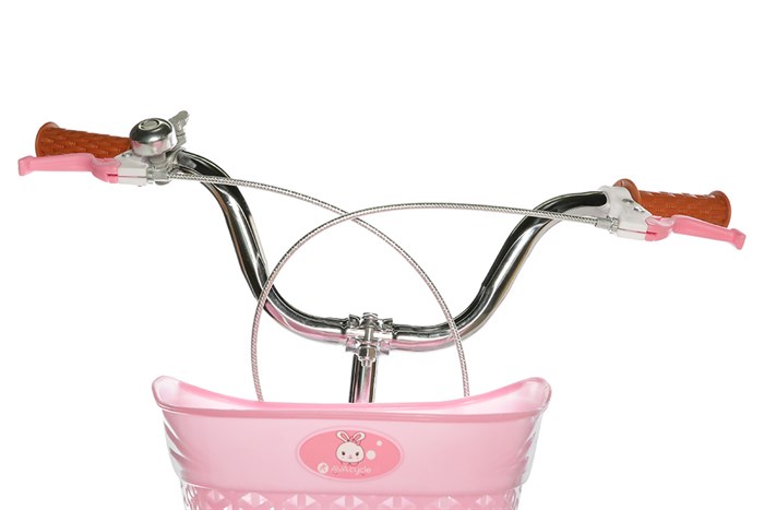 Xe Đạp Trẻ Em Nữ AVACycle Babe Rabbit 18 inch Màu Hồng