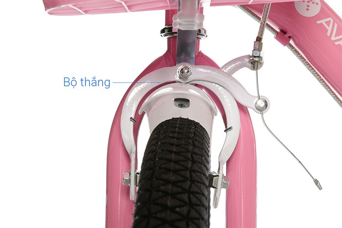 Xe Đạp Trẻ Em Nữ AVACycle Babe Rabbit 18 inch Màu Hồng