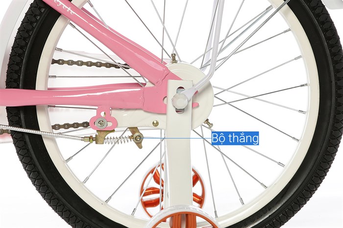 Xe Đạp Trẻ Em Nữ AVACycle Babe Rabbit 18 inch Màu Hồng