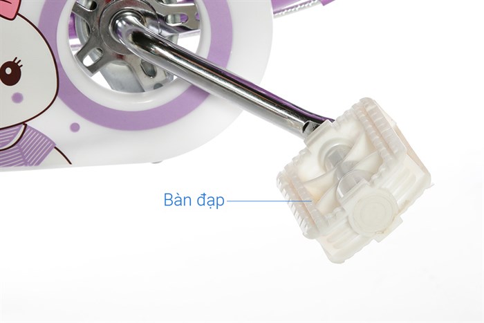 Xe Đạp Trẻ Em Nữ AVACycle Babe Rabbit 18 inch Màu Tím