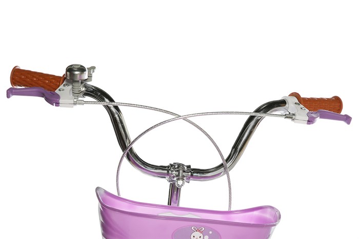 Xe Đạp Trẻ Em Nữ AVACycle Babe Rabbit 18 inch Màu Tím