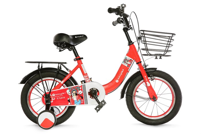 Xe Đạp Trẻ Em Unisex AVACycle Enjoy 14 inch Màu Đỏ