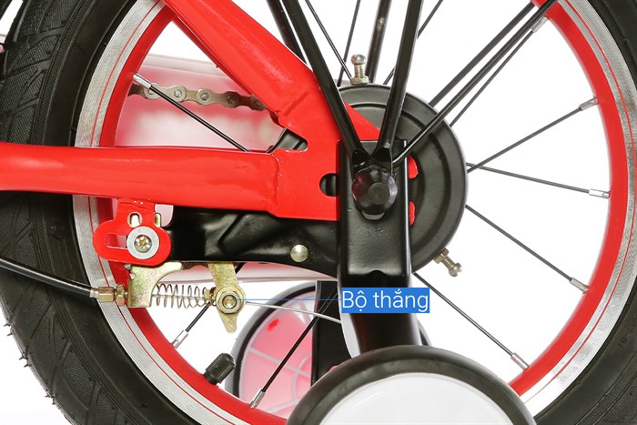 Xe Đạp Trẻ Em Unisex AVACycle Enjoy 14 inch Màu Đỏ