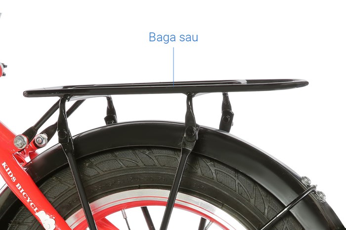 Xe Đạp Trẻ Em Unisex AVACycle Enjoy 14 inch Màu Đỏ