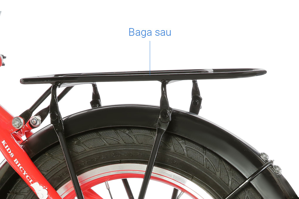 Xe Đạp Trẻ Em Unisex AVACycle Enjoy 14 inch Màu Đỏ