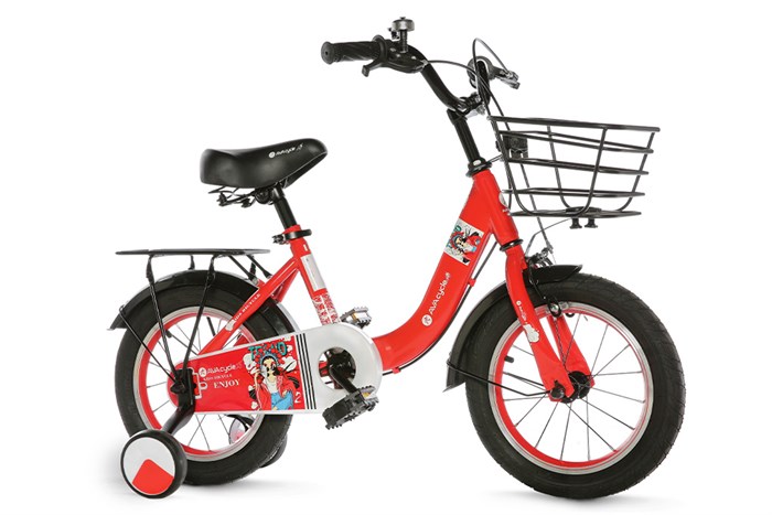 Xe Đạp Trẻ Em Unisex AVACycle Enjoy 14 inch Màu Đỏ