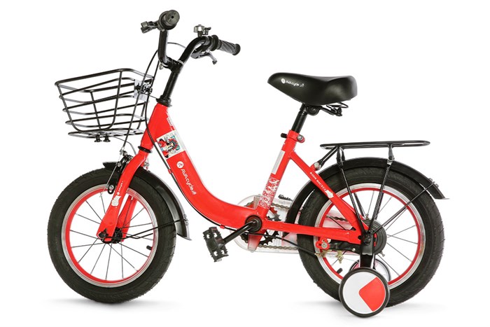 Xe Đạp Trẻ Em Unisex AVACycle Enjoy 14 inch Màu Đỏ