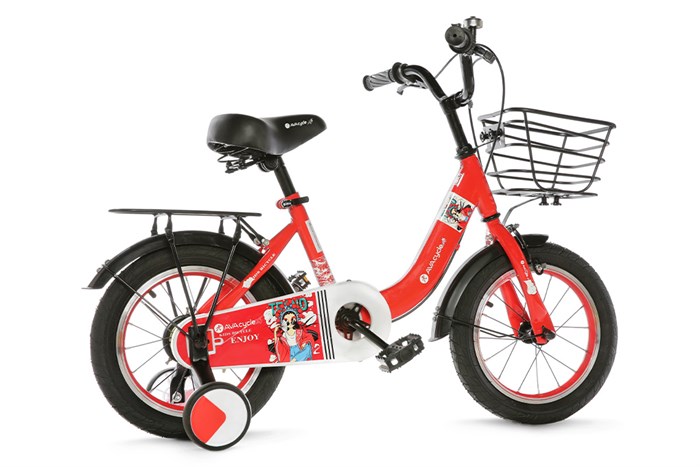 Xe Đạp Trẻ Em Unisex AVACycle Enjoy 14 inch Màu Đỏ