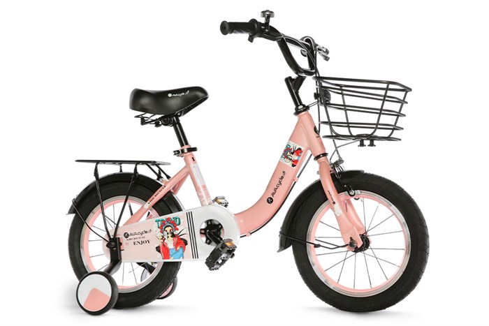 Xe Đạp Trẻ Em Unisex AVACycle Enjoy 14 inch Màu Hồng